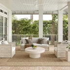 nuLOOM Asha Light Brown Bordered Indoor/Outdoor Area Rug, 2' x 3'