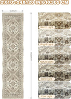 Runner Rug 2x10, Ultra-Thin Kitchen Rugs Non Slip Washable Rugs - Image 2