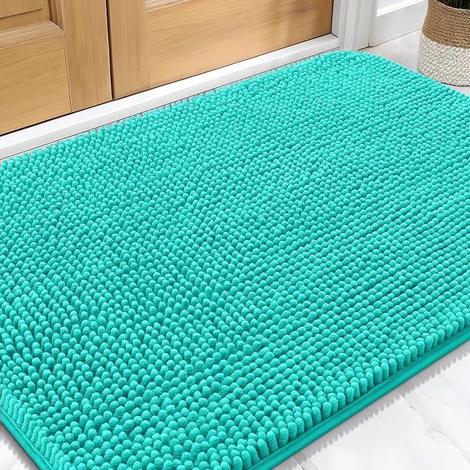 OLANLY Dog Door Mat for Muddy Paws 30x20, Absorbs Moisture and Dirt, Absorbent by OLANLY