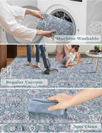 SERISSA Boho Washable Runner Rug - Image 2
