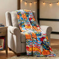 Franco Hot Wheels Kids Bedding Super Soft Plush Throw Blanket, 46 in x 60 in, (Officially Licensed Product)
