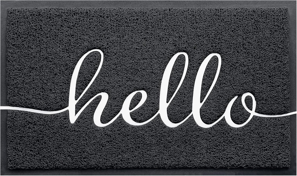 Door Mat Welcome Mat Floor Mat for Entryway, Patio, High Traffic Areas