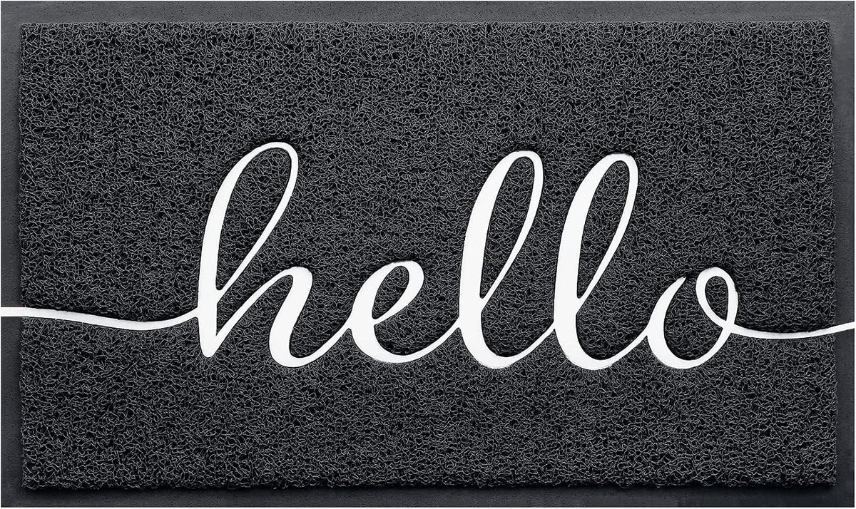 Door Mat Welcome Mat Floor Mat for Entryway, Patio, High Traffic Areas