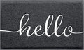 BeneathYourFeet Door Mat Welcome Mat Low Profile Front Doormat Indoor Outdoor by BeneathYourFeet