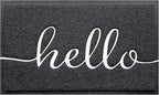 BeneathYourFeet Door Mat Welcome Mat Low Profile Front Doormat Indoor Outdoor by BeneathYourFeet