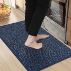 BEQHAUSE Kitchen Rugs 20"x32", Non-Slip Kitchen Mats by BEQHAUSE