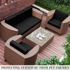 Outdoor Cushion Covers Set, Replacement - Image 6