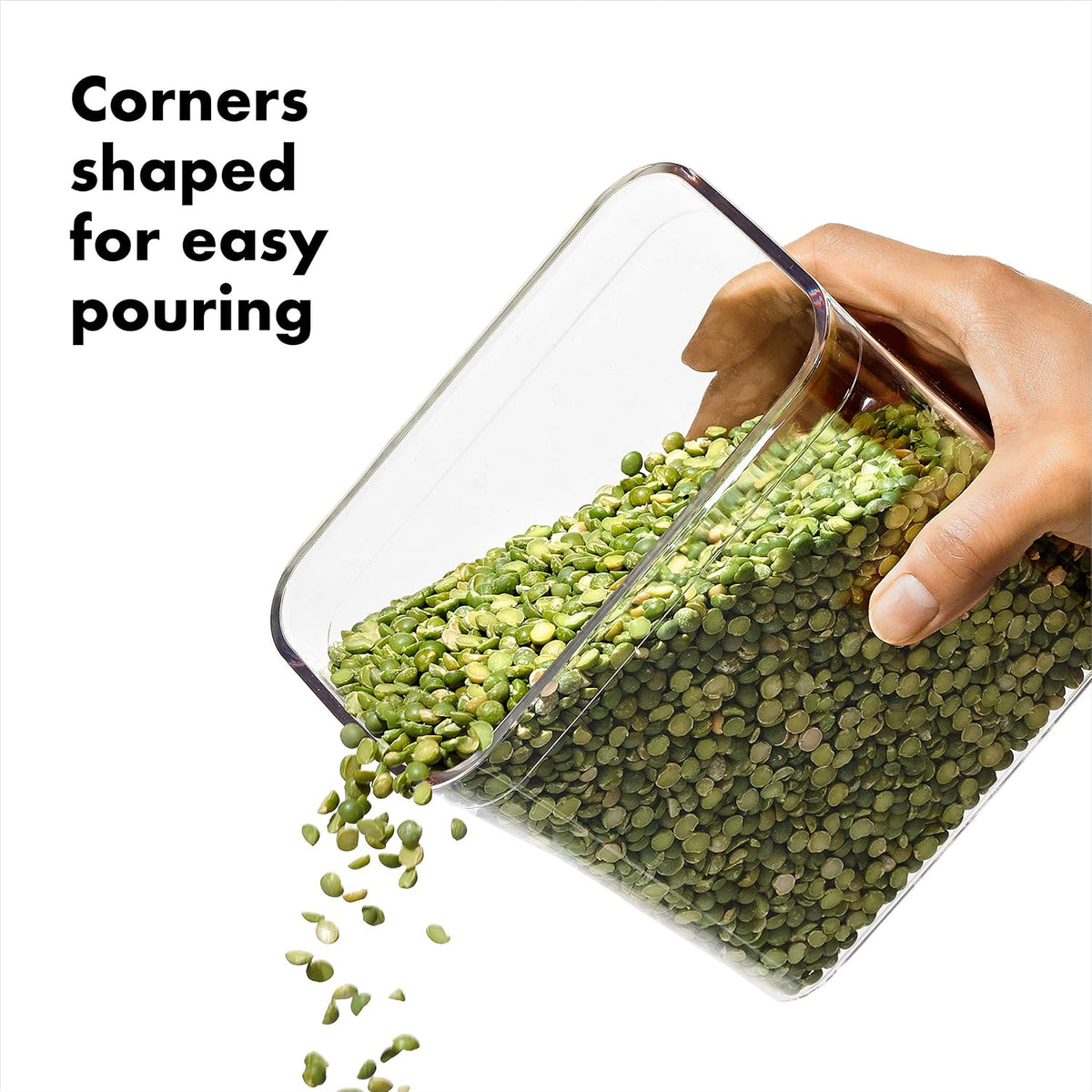 OXO Steel POP Container, 4.4 qt, Gray