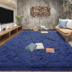Tepook Fluffy Large Rugs for Living Room, Shag Area Rug 6x9 Soft Carpet for by Tepook