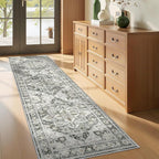 Kitchen Runner Rug Non Slip Washable 2.5x8, Soft Low Pile Entryway Rug Runners - Image 5