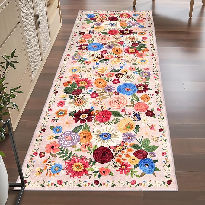 Rug for Hallways Kitchen Rug 3x7, Non Slip Washable Rugs - Image 5