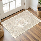 Entryway Rug - 2x3 Washable Rug Runner by Restydon