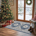2x4 Non-Slip Entryway Area Rugs: Washable Stain Resistant Kitchen Carpet by HYHAOYUNLAI