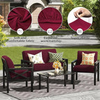 Outdoor Cushion Covers Set, Replacement - Image 3