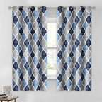 Beauoop 100% Blackout Curtains 63 Inches Long 2 Panels by Beauoop