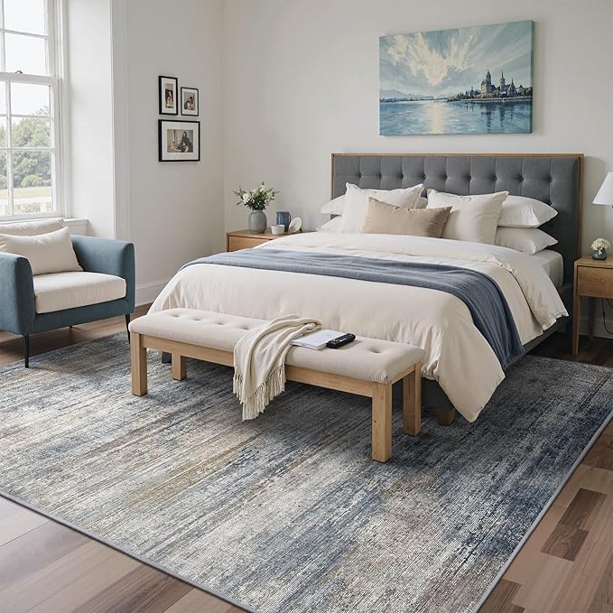 BEIMO Area Rugs 5x7 for Living Room Bedroom, Modern Abstract Machine Washable - Image 4