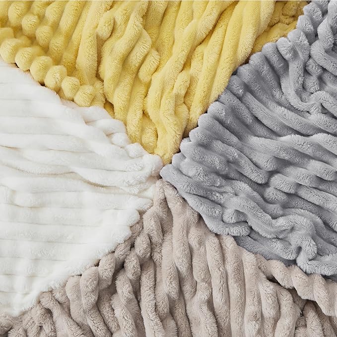 Bedsure GentleSoft Grey Throw Blanket - Image 7