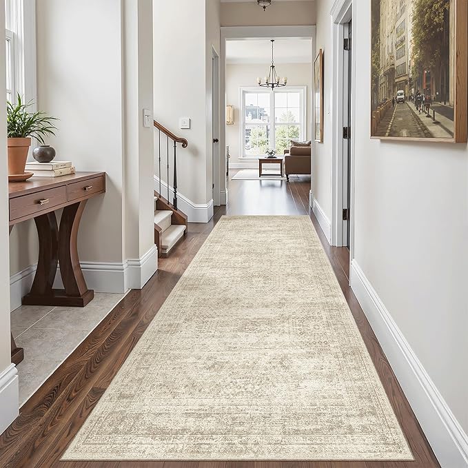 Runner Rug 3x6 Washable Non-Slip Kitchen Runner Rugs - Image 2