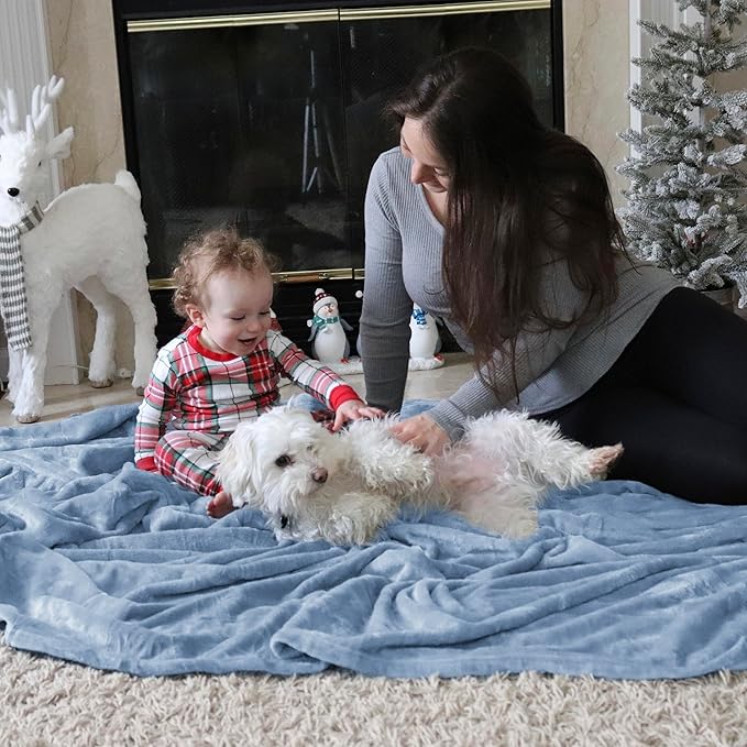 Bedsure GentleSoft Fleece King Size Blankets - Image 8
