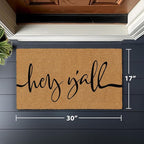 Barnyard Designs Natural Coco Coir Heavy Duty Backing Doormat - Image 3