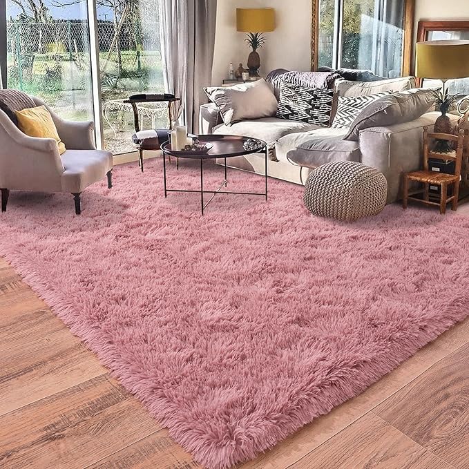 Rugs for Living Room 5x7, Soft Shaggy Modern Shag Area Rug for Bedroom - Image 9