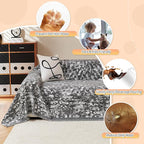 MYSKY HOME Couch Covers for 3 Cushion Couch Sofa, Chenille L Shape Sectional - Image 3