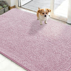 OLANLY Dog Door Mat for Muddy Paws 50x30, Absorbs Moisture and Dirt, Absorbent by OLANLY