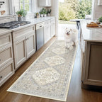 Runner Rug 2x8 Runners for Hallways Non Slip Washable, Vintage Hallway Runner - Image 9