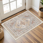 Entryway Rug - 2x3 Washable Rug Runner by Restydon