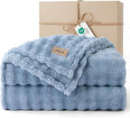 Bedsure 3D Fleece Bubble Blanket by BEDSURE