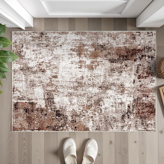 2x3 Small Washable Area Rug: Non-Slip Indoor Door Mat by WIEVEDENS