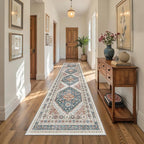Runner Rug 2x10, Ultra-Thin Kitchen Rugs Non Slip Washable Rugs - Image 5