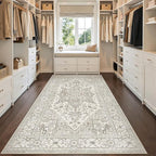 Madane Hallway Runner Rug 4x8 Wide: Washable Thin Runners - Image 4