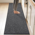BEQHAUSE Kitchen Runner Rugs 24"x84", Non-Slip Kitchen Mats by BEQHAUSE