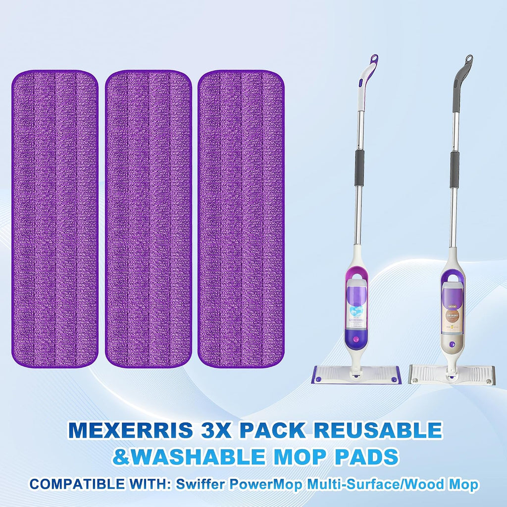 Spray Mops for Floor Cleaning: Hardwood Floor Mop with 2 Bottles Refillable