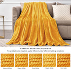 BEDELITE Fleece Blanket Queen Size – 3D Ribbed Jacquard Soft and Warm - Image 7