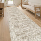 Runner Rug 2'6" x 10' Washable Non-Slip Runner Rugs - Image 3