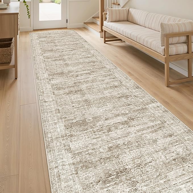 Runner Rug 2'6" x 10' Washable Non-Slip Runner Rugs - Image 3