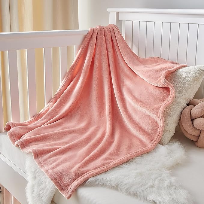 BEDELITE Baby Blankets for Boys and Girls 30" x 40", Soft Cozy Fuzzy Fleece - Image 2