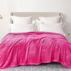 Exclusivo Mezcla Plush Fuzzy Fleece Bed Blanket King Size, Super Soft, Fluffy by ExclusivoMezcla
