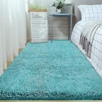 2x6 Runner Rug for Bedroom: Fluffy Shag Soft Washable Rugs Small Fuzzy Plush - Image 5