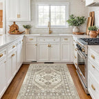 3x5 Washable Area Rug for Entryway, Kitchen Rugs Non Slip for Dining Room - Image 4