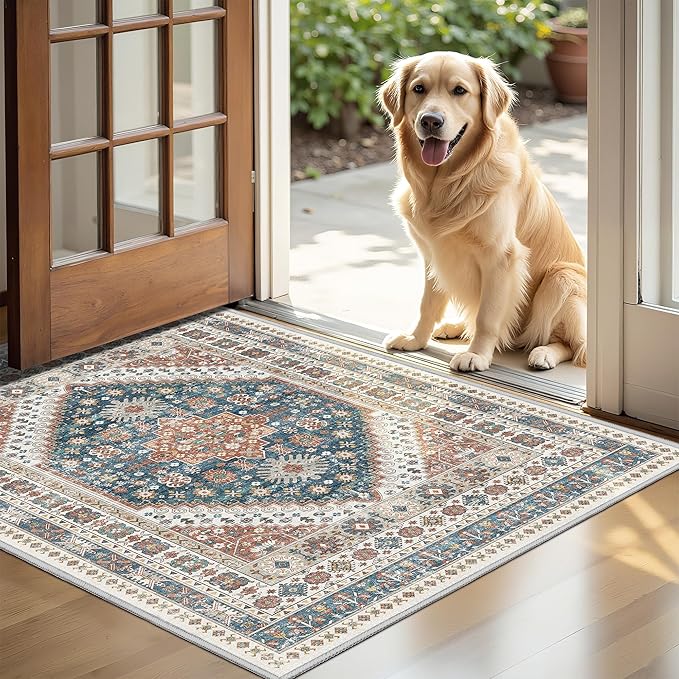 Entryway Rug - 2x3 Washable Rug Runner - Image 3