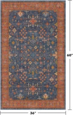 Large 3x5 Kitchen Rug Non Slip Machine Washable, Throw Rugs - Image 2