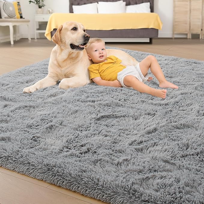 Tepook Area Rugs 10x14 for Living Room, Super Soft Fluffy Rugs for Bedroom - Image 4