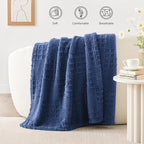 EXQ Home Fleece Throw Blanket for Couch or Bed - Image 2