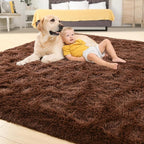Tepook Super Soft Fluffy Rugs for Bedroom, Shag 5x8 Area Rugs for Living Room - Image 4