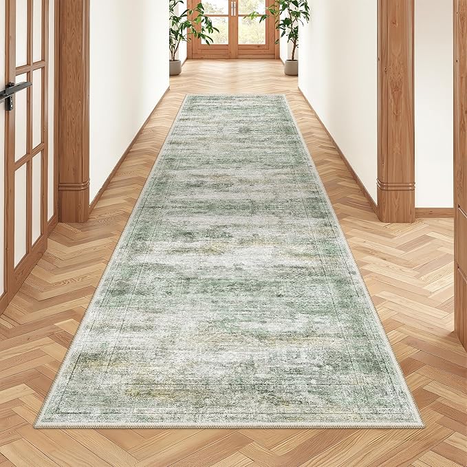 Rug Runners for Hallways Non Slip by Restydon