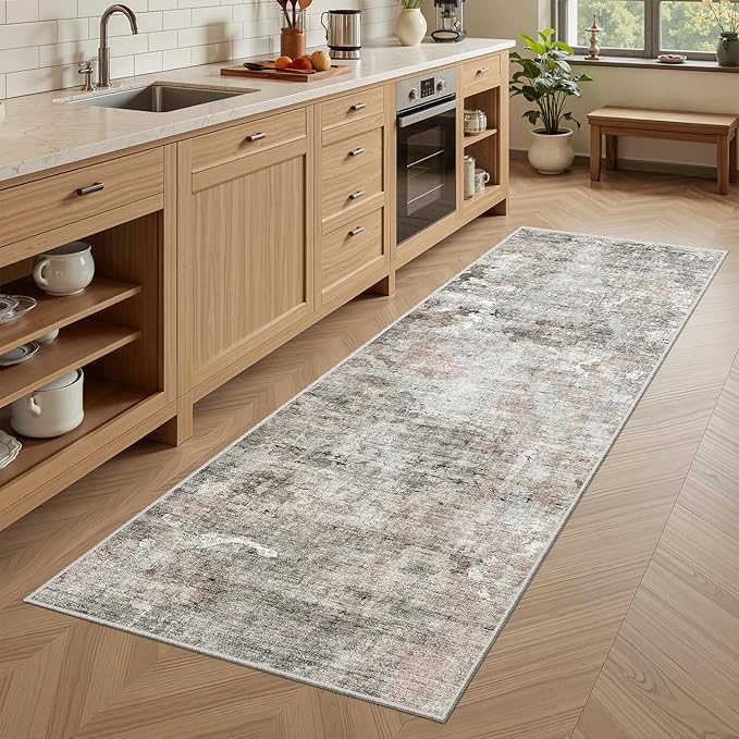 Runner Rug 2x6 Washable Non-Slip Kitchen Runner Rugs - Image 2
