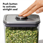 OXO Steel POP Container, 4.4 qt, Gray